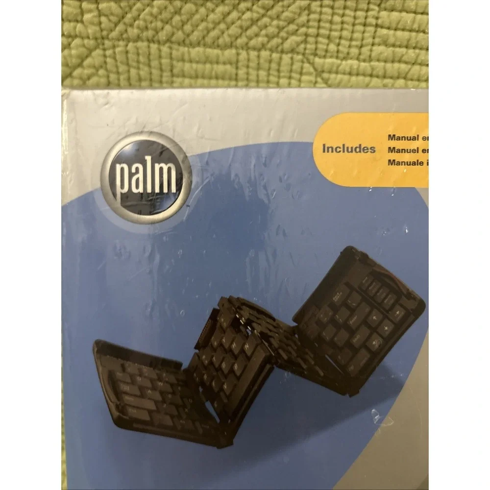Palm Portable Folding Keyboard - Black - New - Sealed